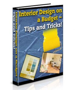 interior design on a budget plr ebook