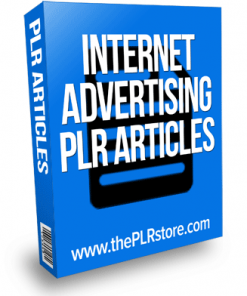 internet advertising plr articles