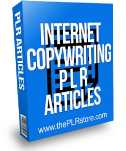 Internet Copywriting PLR Articles