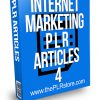 Internet Marketing PLR Articles 4