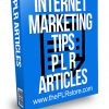 Internet Marketing Tips PLR Articles