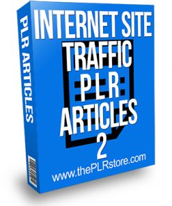 Internet Website Traffic PLR Articles 2