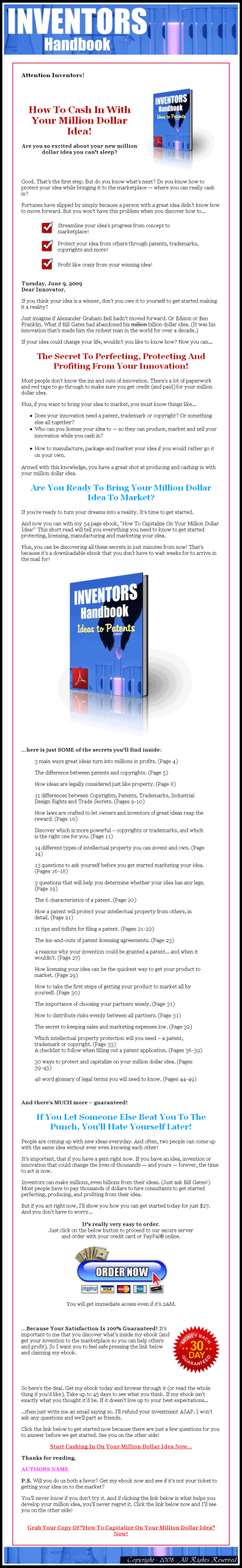 Inventors Handbook PLR Ebook - Image 2
