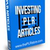 Investing PLR Articles