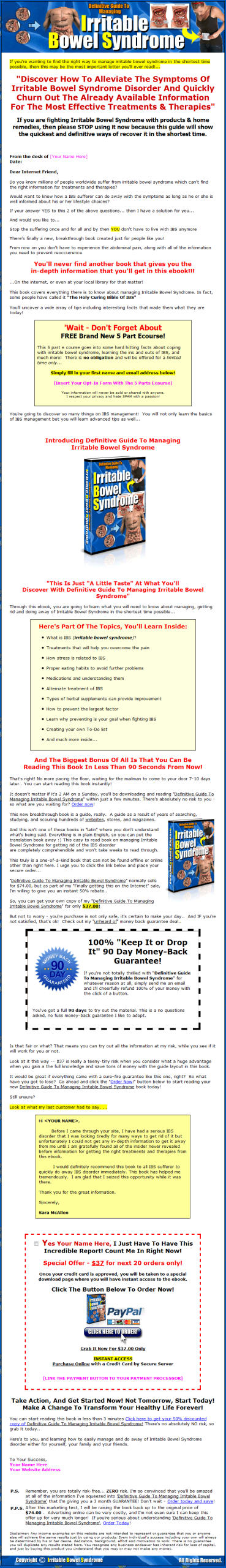 Irritable Bowel Syndrome (IBS) PLR Deluxe - Image 2