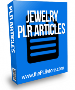 jewelry plr articles
