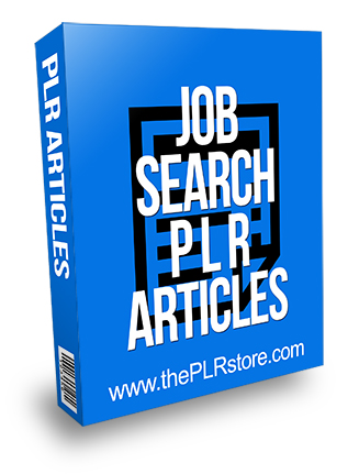 Job Search PLR Articles