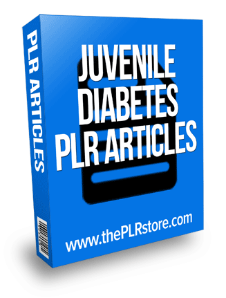 juvenile diabetes plr articles