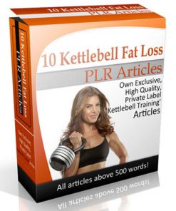 Kettlebell Fitness PLR Articles with private label rights