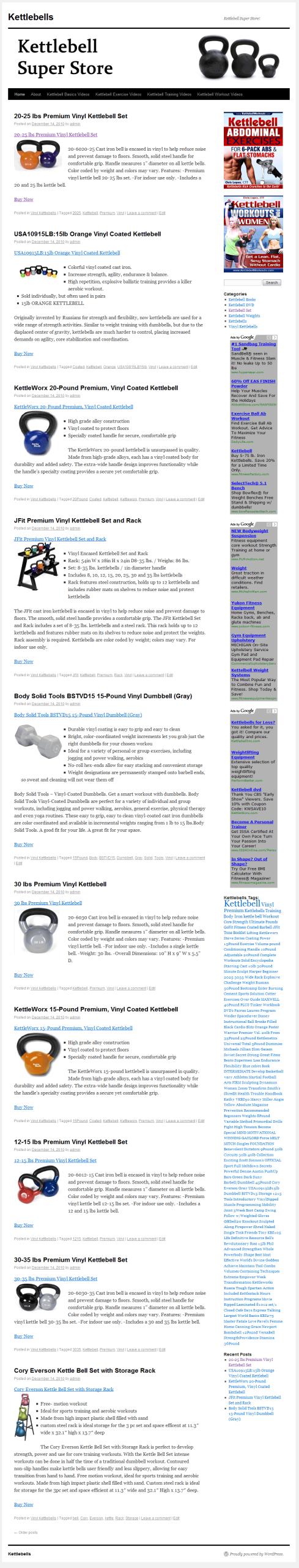Kettlebell Fitness PLR Website (DELUXE) Adsense Amazon and Clickbank - Image 2