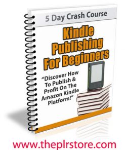 kindle publishing for beginners plr autoresponder