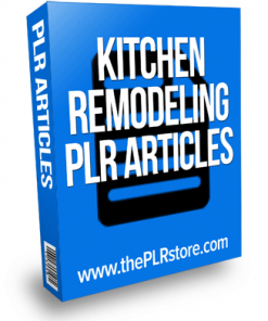 kitchen remodeling plr articles