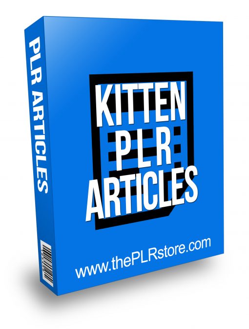 Kitten PLR Articles