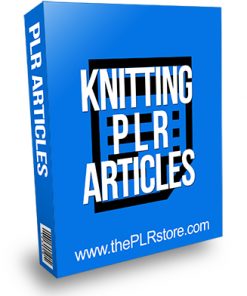 Knitting PLR Articles