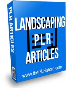 Landscaping PLR Articles