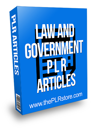 Law and Government PLR Articles