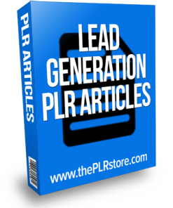 lead generation plr articles