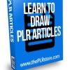 learn to draw plr articles