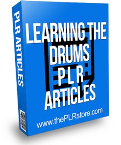 Learning the Drums PLR Articles