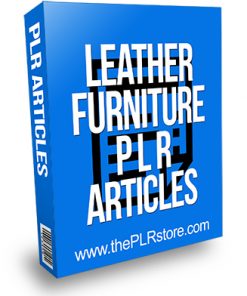 Leather Furniture PLR Articles