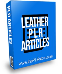 Leather PLR Articles