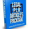 Legal PLR Articles Package
