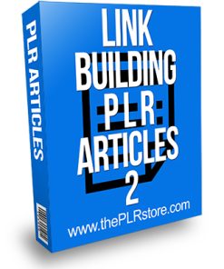 Link Building PLR Articles 2