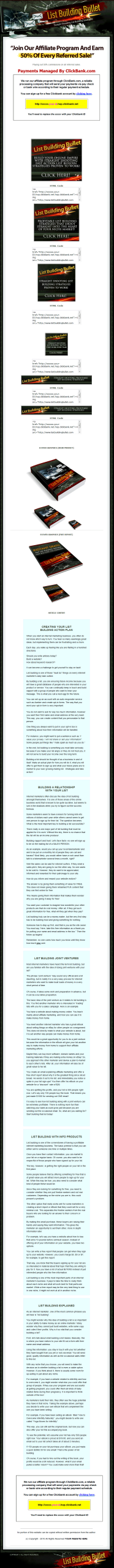 List Building Bullet PLR Package (High Quality) - Image 4