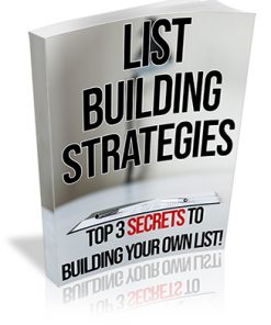 List Building Strategies PLR Ebook