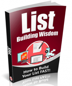 list building wisdom plr ebook