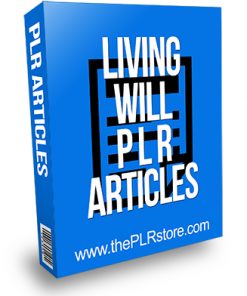 Living Will PLR Articles