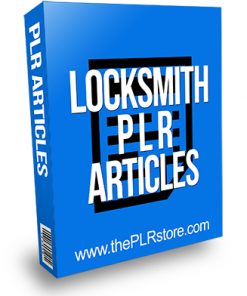 Locksmith PLR Articles