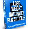 Lose Weight Naturally PLR Articles