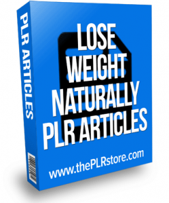 Lose Weight Naturally PLR Articles