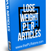 Lose Weight PLR Articles