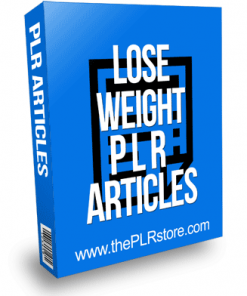 Lose Weight PLR Articles