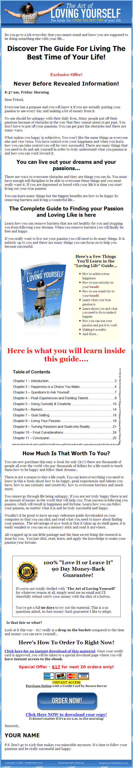 Loving Yourself PLR Ebook - Image 2