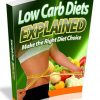 low carb diet explained ebook