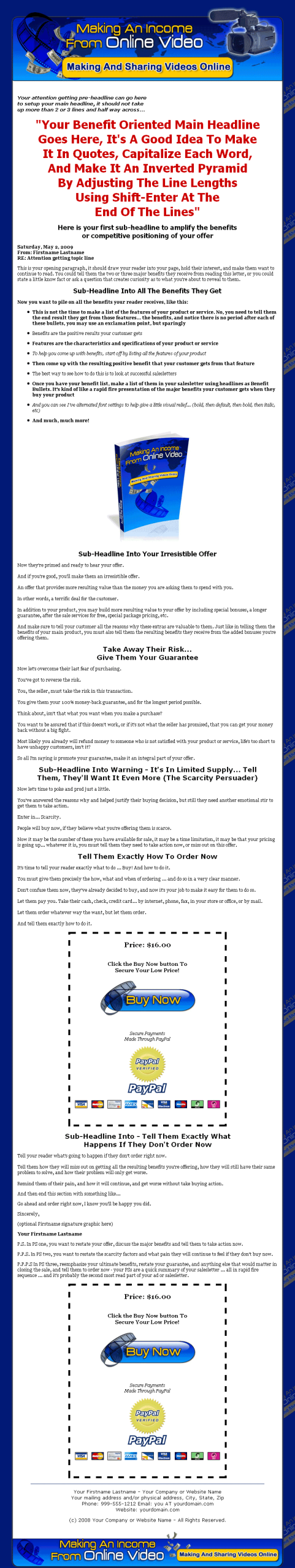 Making an Income from Online Video MRR Ebook - Image 2