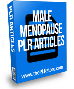 male menopause plr articles