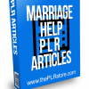 Marriage Help PLR Articles