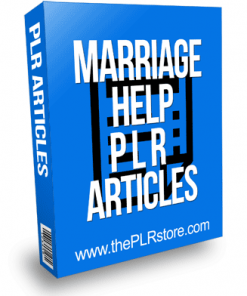 Marriage Help PLR Articles