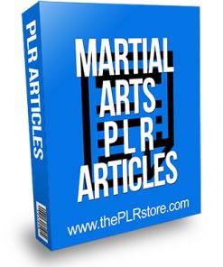 Martial Arts PLR Articles