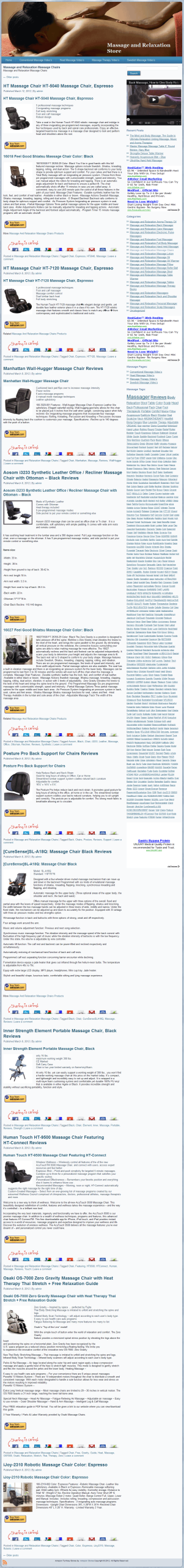 Massage and Relaxation PLR Amazon Pre-Loaded Turnkey Store - Image 3
