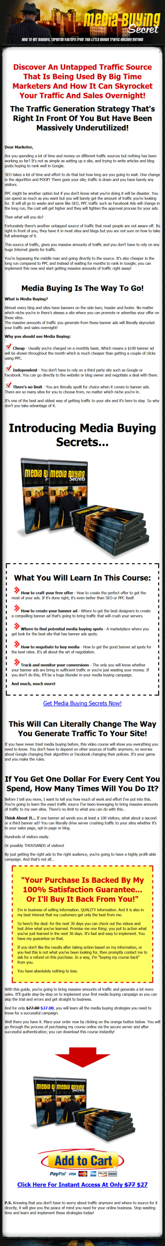 Media Buying Secrets Videos with Master Resale Rights - Image 2