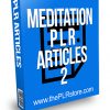 Meditation PLR Articles 2
