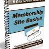 Membership Site Basics PLR Autoresponder Messages