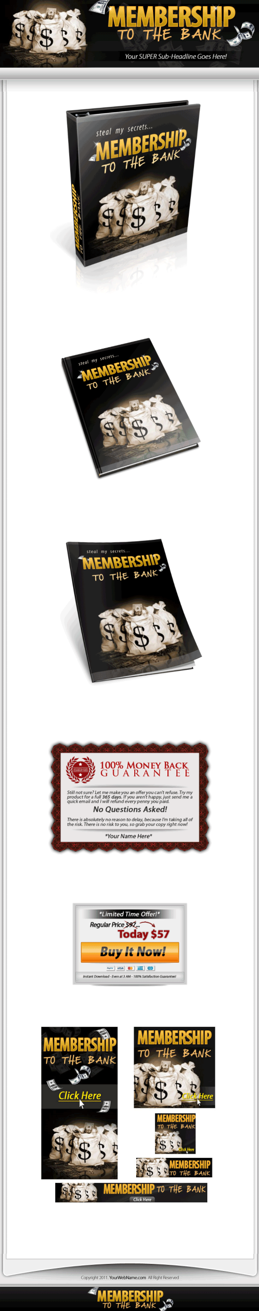 Membership To The Bank PLR Ebook - Image 3