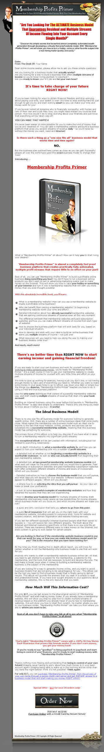 Membership Profits Primer MRR eBook - Image 2