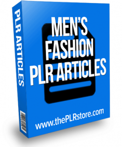 mens fashion plr articles